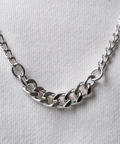 Adoon plain(アドーンプレーン)の「【Adoon plain】チェーンネックレス(ネックレス・メンズ・シルバー・FREE)」の7枚目の写真