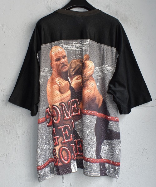 古着90sビンテージ　ワールドレスリングフェデレーション　 Tシャツ 　プロレス VINTAGE（ヴィンテージ）の「【ヴィンテージ古着】90's WWF (WORLD