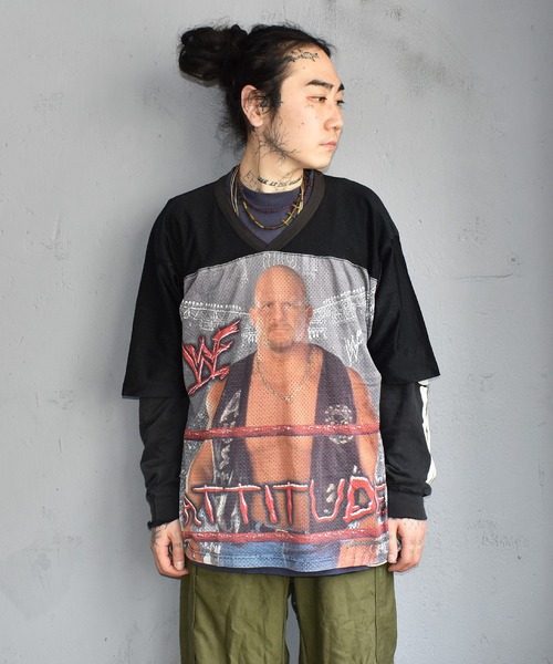 VINTAGE（ヴィンテージ）の「【ヴィンテージ古着】90's WWF (WORLD