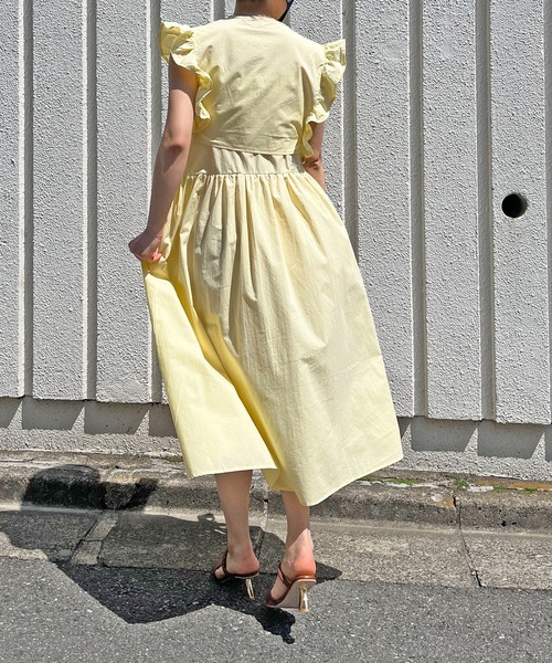 Jewelobe(ジュエローブ)の「カシュクールベストセットアップワンピース(ワンピース・レディース・ブラック/ベージュ/ブラウン/イエロー・FREE)」の17枚目の写真