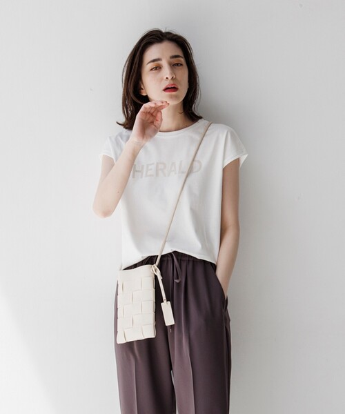 OPAQUE.CLIP（オペークドットクリップ）の「◆メッシュ編み携帯ショルダーバッグ（ショルダーバッグ・レディース・ブラック/オフホワイト/ブラウン系その他/ダークネイビー・00）」の5枚目の写真