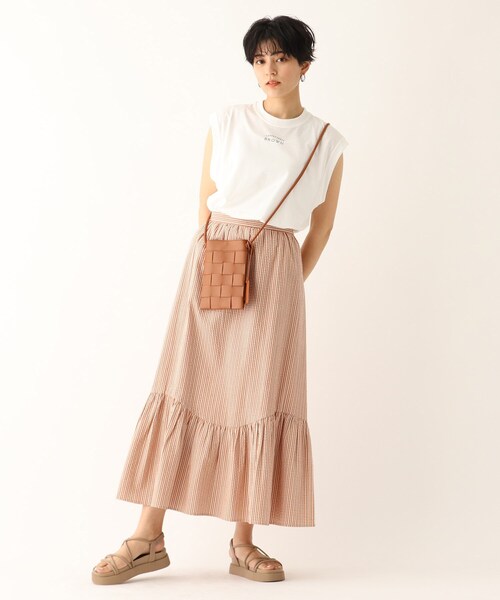 OPAQUE.CLIP（オペークドットクリップ）の「◆メッシュ編み携帯ショルダーバッグ（ショルダーバッグ・レディース・ブラック/オフホワイト/ブラウン系その他/ダークネイビー・00）」の16枚目の写真