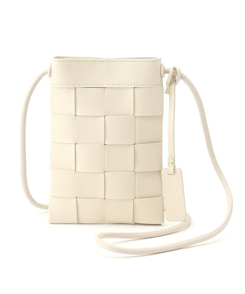 OPAQUE.CLIP（オペークドットクリップ）の「◆メッシュ編み携帯ショルダーバッグ（ショルダーバッグ・レディース・ブラック/オフホワイト/ブラウン系その他/ダークネイビー・00）」の21枚目の写真