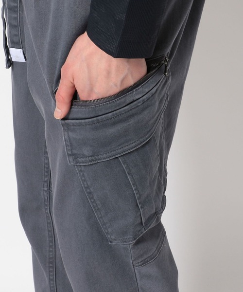 junhashimoto（ジュンハシモト）の「junhashimoto（ジュンハシモト）B`2nd別注イージーカーゴパンツ（カーゴパンツ・メンズ・チャコール・4/3）」の4枚目の写真
