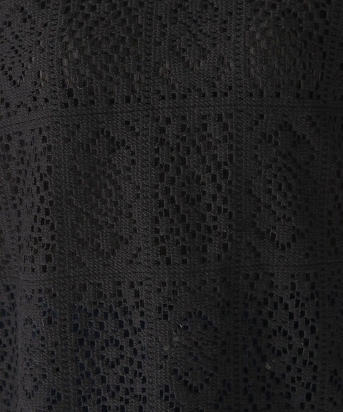 niko and...（ニコアンド）の「2WAYブロックレースジレ（ベスト・レディース・オフホワイト/ブラック・FREE）」の14枚目の写真