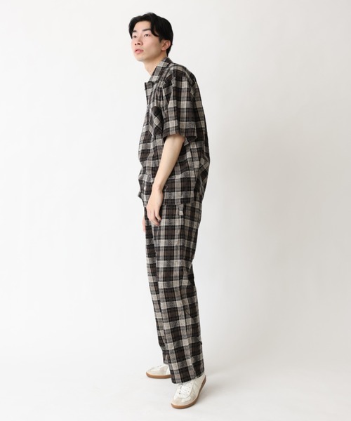 BROKEN BASE（ブロークンベース）の「ワイドチェックパンツ（その他パンツ・メンズ・ブラック/イエロー・MEDIUM/LARGE）」の17枚目の写真