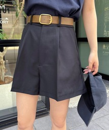 one after another NICE CLAUP | 夏のスタイリングにおすすめ　ベルト付きショートパンツ(その他パンツ)