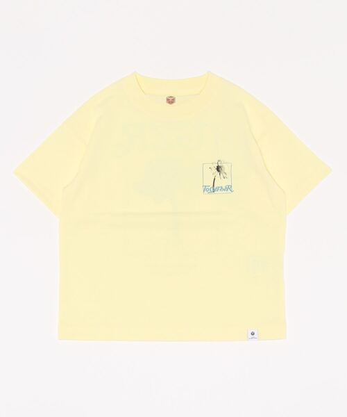 LOGOS(ロゴス)の「LOGOS*GWプリントT半袖/キッズ/268443(Tシャツ/カットソー・キッズ・その他2/ダークグレー/ホワイト/スカイブルー/ホワイト系その他2/ライトイエロー/ダークブルー・130cm/150cm/140cm/120cm)」の1枚目の写真