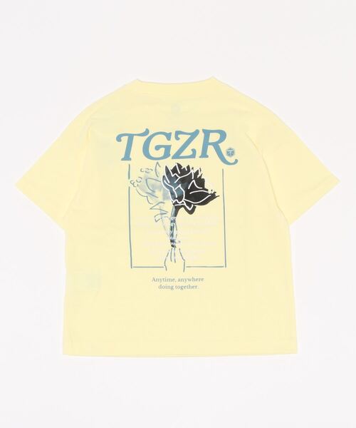 LOGOS(ロゴス)の「LOGOS*GWプリントT半袖/キッズ/268443(Tシャツ/カットソー・キッズ・その他2/ダークグレー/ホワイト/スカイブルー/ホワイト系その他2/ライトイエロー/ダークブルー・130cm/150cm/140cm/120cm)」の9枚目の写真