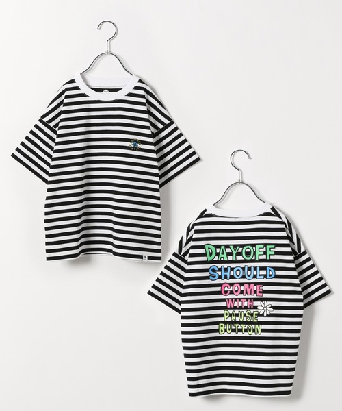 LOGOS(ロゴス)の「LOGOS*GWプリントT半袖/キッズ/268443(Tシャツ/カットソー・キッズ・その他2/ダークグレー/ホワイト/スカイブルー/ホワイト系その他2/ライトイエロー/ダークブルー・130cm/150cm/140cm/120cm)」の7枚目の写真