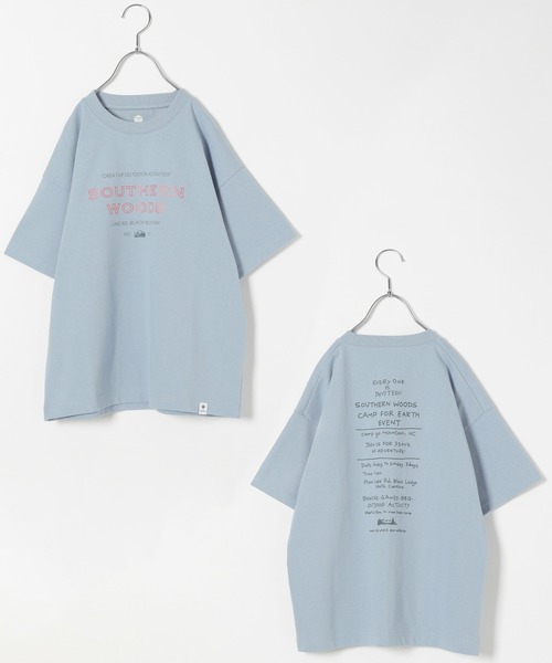 LOGOS(ロゴス)の「LOGOS*GWプリントT半袖/キッズ/268443(Tシャツ/カットソー・キッズ・その他2/ダークグレー/ホワイト/スカイブルー/ホワイト系その他2/ライトイエロー/ダークブルー・130cm/150cm/140cm/120cm)」の5枚目の写真