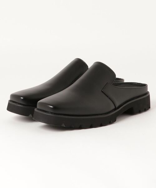 Dedes（デデス）の「Dedes / スライドサンダル　スクエア ミュールシューズ (6326)（サンダル・メンズ・ホワイト/ブラック・LL/M/L）」の11枚目の写真