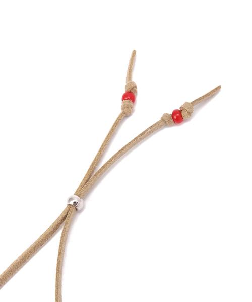 BEAUTY&YOUTH UNITED ARROWS(ビューティーアンドユースユナイテッドアローズ)の「<monkey time> WHITE HEARTS NECKLACE/ネックレス◆(ネックレス・メンズ・レッド/ターコイズブルー・フリー)」の4枚目の写真
