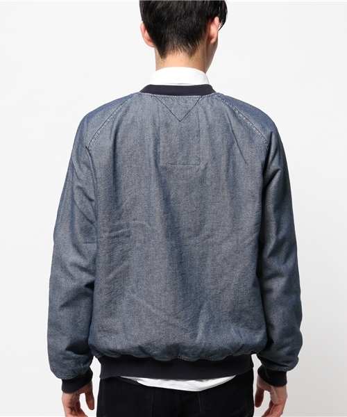 HILFIGER DENIM（ヒルフィガーデニム）の「AJ Barron bomber CUCA（ブルゾン・メンズ・ネイビー・LARGE/MEDIUM/SMALL）」の3枚目の写真