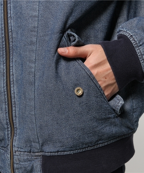 HILFIGER DENIM（ヒルフィガーデニム）の「AJ Barron bomber CUCA（ブルゾン・メンズ・ネイビー・LARGE/MEDIUM/SMALL）」の7枚目の写真