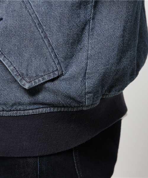 HILFIGER DENIM（ヒルフィガーデニム）の「AJ Barron bomber CUCA（ブルゾン・メンズ・ネイビー・LARGE/MEDIUM/SMALL）」の8枚目の写真