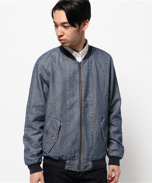 HILFIGER DENIM（ヒルフィガーデニム）の「AJ Barron bomber CUCA（ブルゾン・メンズ・ネイビー・LARGE/MEDIUM/SMALL）」の12枚目の写真