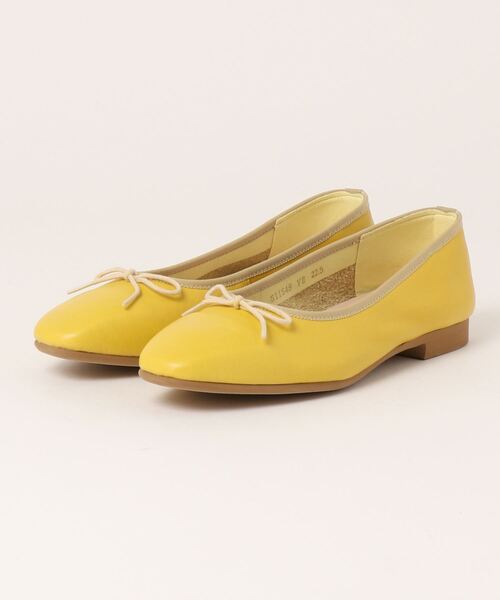 Bridget Birkin（ブリジットバーキン）の「【Bridget Birkin】シンプルレザーバレエシューズ(51548S)（バレエシューズ・レディース・ホワイト/ライトブルー/イエロー・23/22.5/24.5/23.5/24）」の3枚目の写真