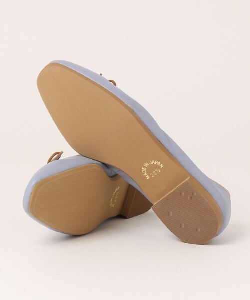 Bridget Birkin（ブリジットバーキン）の「【Bridget Birkin】シンプルレザーバレエシューズ(51548S)（バレエシューズ・レディース・ホワイト/ライトブルー/イエロー・23/22.5/24.5/23.5/24）」の5枚目の写真