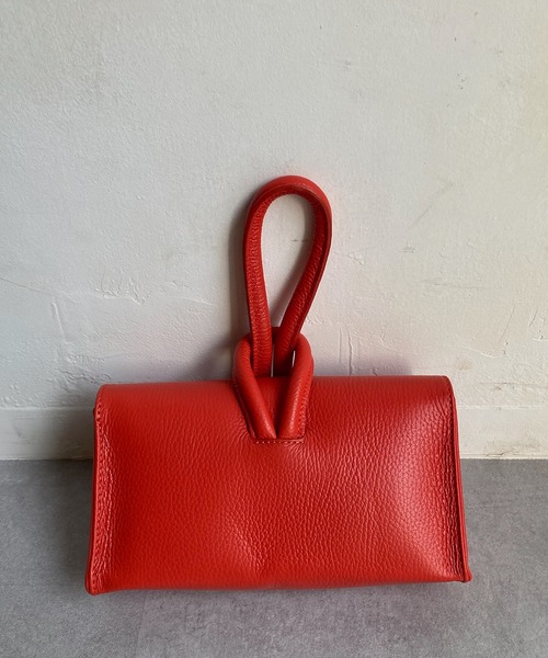 DouDou（ドゥドゥ）の「ループ2WAYハンドルバッグ（ショルダーバッグ・レディース・ホワイト/ブラック/レッド・FREE）」の13枚目の写真