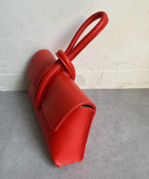 DouDou（ドゥドゥ）の「ループ2WAYハンドルバッグ（ショルダーバッグ・レディース・ホワイト/ブラック/レッド・FREE）」の14枚目の写真