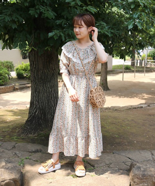 セール ブランド古着 半袖ワンピース ワンピース Hamble By Par Avion ハンブルバイパラビオン のファッション通販 Zozoused