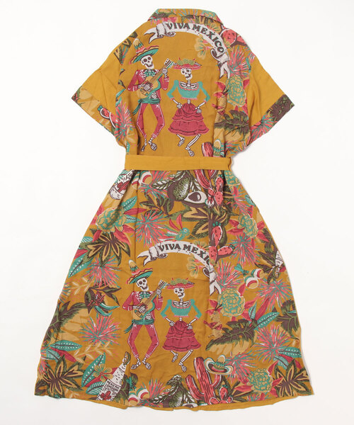 セール チャイハネ メキソングアロハシャツワンピース シャツワンピース チャイハネ チャイハネ のファッション通販 Zozotown