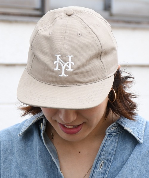 Cooperstown Ball Cap(クーパーズタウンボールキャップ)の「【COOPERSTOWN BALL CAP】キャップ / NYCDCAP(キャップ・レディース・ベージュ・FREE)」の5枚目の写真
