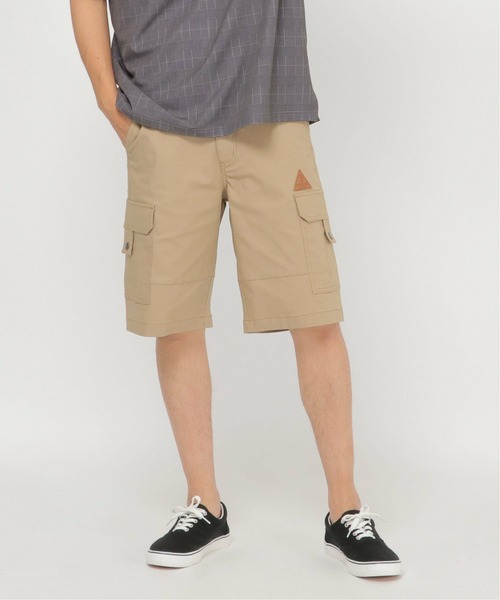 ikka（イッカ）の「T-MAC OUTING カーゴショートパンツ（カーゴパンツ・メンズ・ベージュ/ネイビー/オリーブ/マスタード/キャメル・L/XL/M）」の2枚目の写真