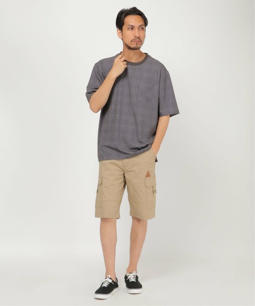 ikka（イッカ）の「T-MAC OUTING カーゴショートパンツ（カーゴパンツ・メンズ・ベージュ/ネイビー/オリーブ/マスタード/キャメル・L/XL/M）」の6枚目の写真