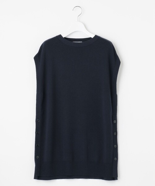 J.PRESS（ジェイプレス）の「【洗える】FLORA ニットベスト（ベスト・レディース・ネイビー系/グレー系/ベージュ系・T13）」の9枚目の写真