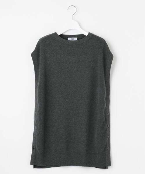 J.PRESS（ジェイプレス）の「【洗える】FLORA ニットベスト（ベスト・レディース・ネイビー系/グレー系/ベージュ系・T13）」の10枚目の写真