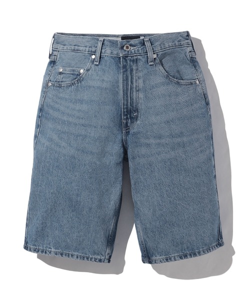 Levi's silver tab looseデニムショートパンツW32USED 古着 90s USA製 Levi's Silver Tab 「Loose」 ブラック デニム