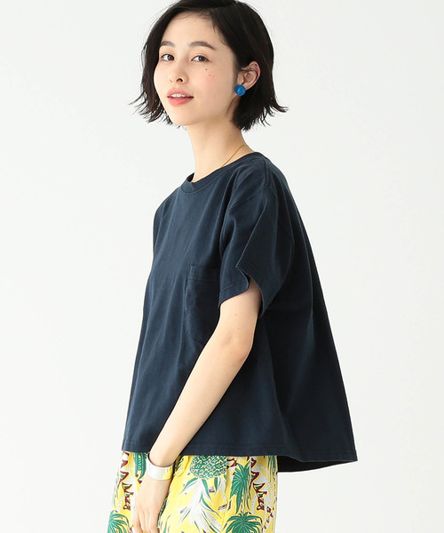 tシャツ Goodwear / カスタム ビッグ 半袖 Tシャツ レディース BEAMS BOY tシャツ Goodwear / カスタム ビッグ 半袖 Tシャツ