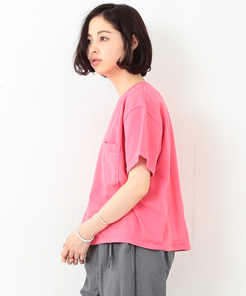 「BEAMS BOY」 半袖シャツ ONE SIZE ピンク レディース BEAMS BOY 「BEAMS BOY」 半袖シャツ ONE SIZE ピンク