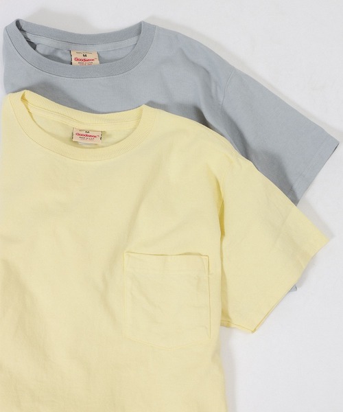 BEAMS BOY(ビームスボーイ)の「Goodwear / カスタム ビッグ 半袖 Tシャツ(Tシャツ/カットソー・レディース・ホワイト/グレー/ブラック/ピンク/ミント/ネイビー/カーキ/オリーブ/ブラウン系その他/ワイン/アッシュブラウン/ダークグリーン/チャコールグレー/パープル/アイボリー/ブルー系その他4/グリーン/ブラウン/レッド系その他2/ブルー/グレー系その他/グリーン系その他4/イエロー系その他3・ONE SIZE)」の20枚目の写真