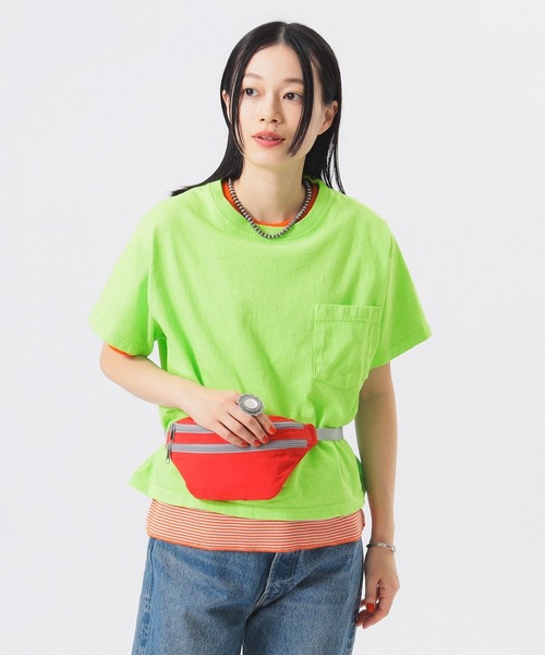 tシャツ Goodwear / カスタム ビッグ 半袖 Tシャツ レディース BEAMS BOY tシャツ Goodwear / カスタム ビッグ 半袖 Tシャツ