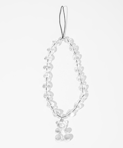 FOLLOWIN(フォロウィン)の「クリアベアーモチーフスマホストラップ(スマホケース/カバー・レディース・クリア/カラフル・ONE SIZE)」の13枚目の写真