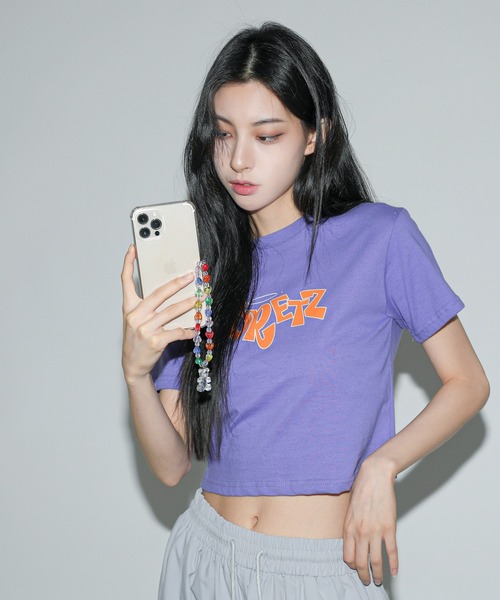 FOLLOWIN(フォロウィン)の「クリアベアーモチーフスマホストラップ(スマホケース/カバー・レディース・クリア/カラフル・ONE SIZE)」の5枚目の写真