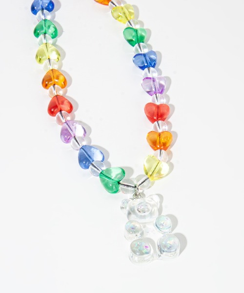 FOLLOWIN(フォロウィン)の「クリアベアーモチーフスマホストラップ(スマホケース/カバー・レディース・クリア/カラフル・ONE SIZE)」の15枚目の写真