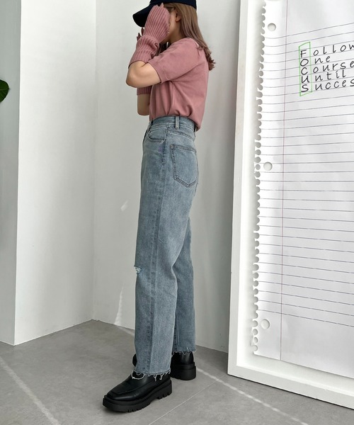 apres jour mignon(アプレジュールミニョン)の「【3周年記念アイテム】アームウォーマー半袖ニットセット【ZOZOTOWN限定アイテム】(ニット/セーター・レディース・アイボリー/グリーン/オレンジ/ピンク・X-LARGE/フリー)」の8枚目の写真