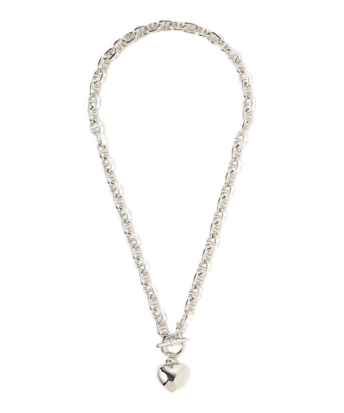 Ray BEAMS(レイビームス)の「Ray BEAMS / マリンチェーン ハート ネックレス(ネックレス・レディース・シルバー/ゴールド・ONE SIZE)」の7枚目の写真