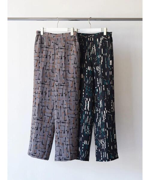 AMERICAN HOLIC(アメリカンホリック)の「美・美・美ストレートプリントパンツ(その他パンツ・レディース・グレー/ブラック・S/L/XS/M)」の19枚目の写真