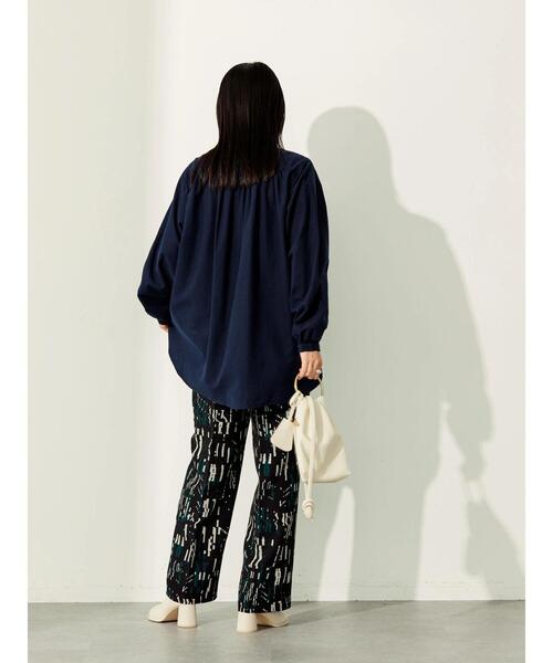 AMERICAN HOLIC(アメリカンホリック)の「美・美・美ストレートプリントパンツ(その他パンツ・レディース・グレー/ブラック・S/L/XS/M)」の15枚目の写真