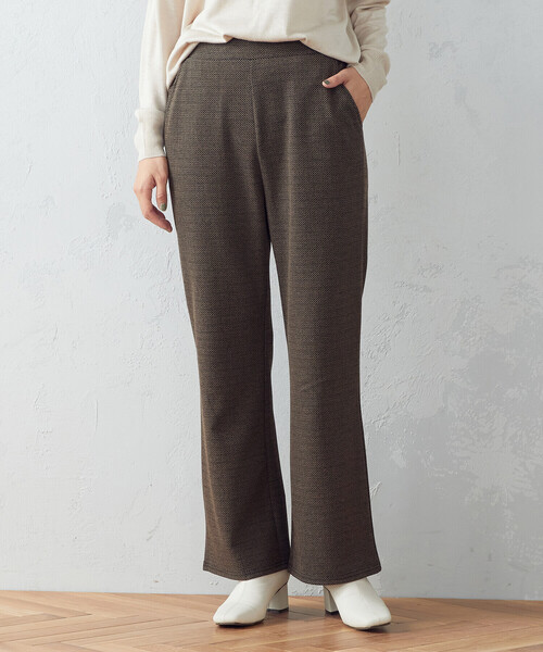 COMME CA ISM(コムサイズム)の「ジャカード柄パンツ(その他パンツ・レディース・ブラウン系/ベージュ系・MEDIUM/LARGE)」の18枚目の写真