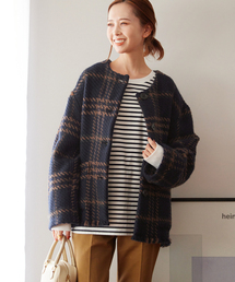 John branigan | 【john branigan/ジョン ブラニガン】RELUME JK：別注ジャケット(ノーカラージャケット)