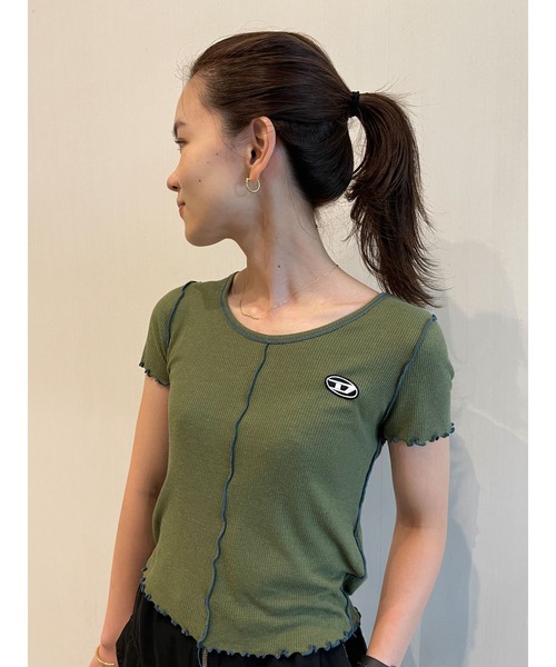DIESEL（ディーゼル）の「レディース 半袖トップス Tシャツ（T