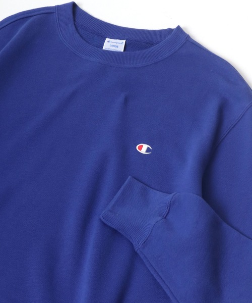 Champion(チャンピオン)の「Champion/チャンピオン ワンポイントロゴ刺繍 スウェット レディース メンズ トレーナー(スウェット・メンズ・ホワイト/ブラック/ネイビー/ブラウン/グレー/ブルー/アーミー/オートミール・M/L/XL)」の8枚目の写真