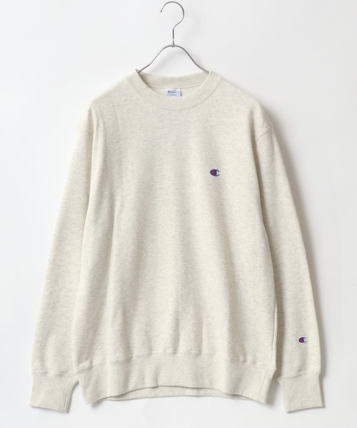 Champion(チャンピオン)の「Champion/チャンピオン ワンポイントロゴ刺繍 スウェット レディース メンズ トレーナー(スウェット・メンズ・ホワイト/ブラック/ネイビー/ブラウン/グレー/ブルー/アーミー/オートミール・M/L/XL)」の11枚目の写真