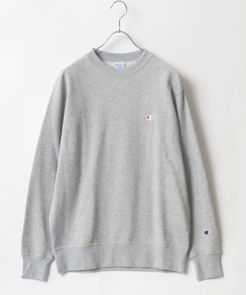 Champion(チャンピオン)の「Champion/チャンピオン ワンポイントロゴ刺繍 スウェット レディース メンズ トレーナー(スウェット・メンズ・ホワイト/ブラック/ネイビー/ブラウン/グレー/ブルー/アーミー/オートミール・M/L/XL)」の12枚目の写真